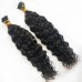 Human Hair I Tip Hair Extensions Italy Curl