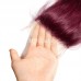 Straight #99J Virgin Human Hair 4x4 13x4 Transparent Lace Closure/Frontal
