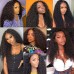 Virgin Kinky Curly Hair Bundles With 13x4 Transparent/HD Lace Frontal Closure