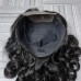 5x5 Glueless Double Drawn Bouncy Curl Transparent Lace Closure Wig